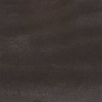 Dark brown leather texture with uneven grain, horizontal striations, and subtle tonal variations; studio lighting highlights surface detail.